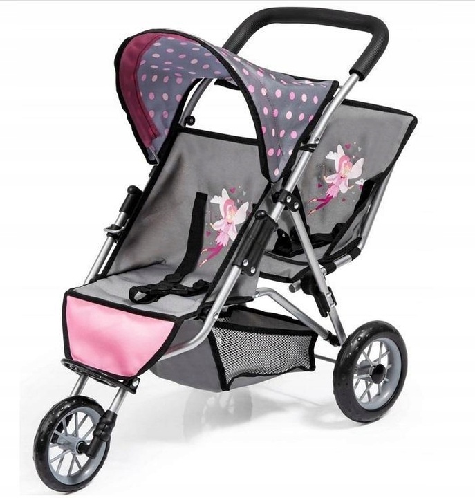 Wózek dla lalki spacerówka Bayer Twin Jogger