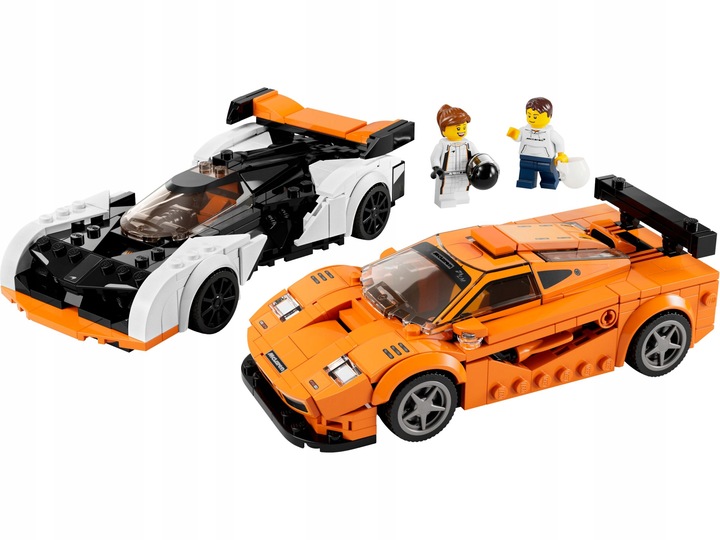 LEGO Speed Champions 2 x samochód McLaren Solus i F1 LM 76918 Auto Wyścig