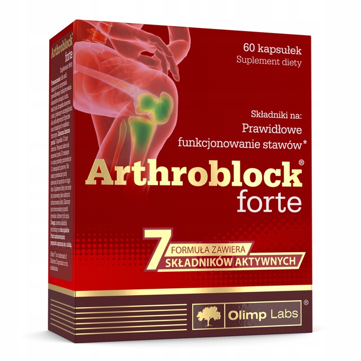 OLIMP ARTHROBLOCK FORTE 60kap SIARCZAN GLUKOZAMINY