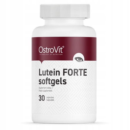 LUTEINA FORTE OSTROVIT ZDROWA OCHRONA OCZU LUTEINA 40 mg ZEAKSANTYNA 30 TAB