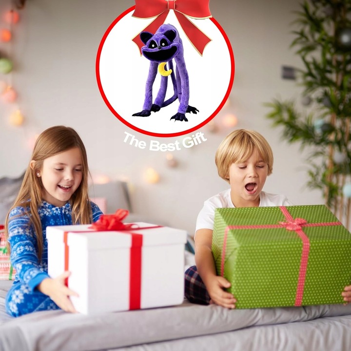 SMILING CRITTERS MASKOTKA CAT NAP PLUSZ POPPY PLAYTIME CHAPTER3 GRA ZABAWKA