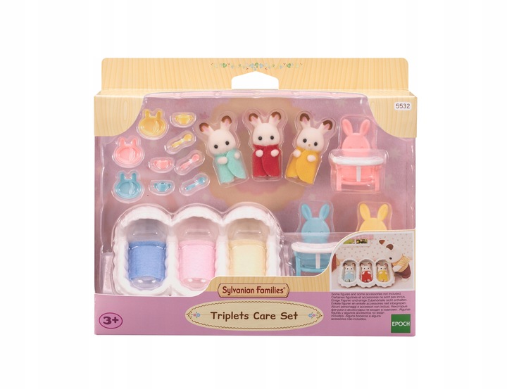 Sylvanian Families Trojaczki Królików 5532