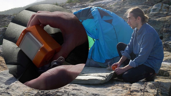 GIGA PUMP 3.0 POMPKA DO MATERCA Z LAMPKĄ 3W1 USB-C do zabawek dmuchanych