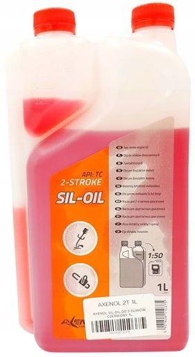 AXENOL OLEJ DO 2-SUWÓW 2T 1L SIL-OIL CZERWONY