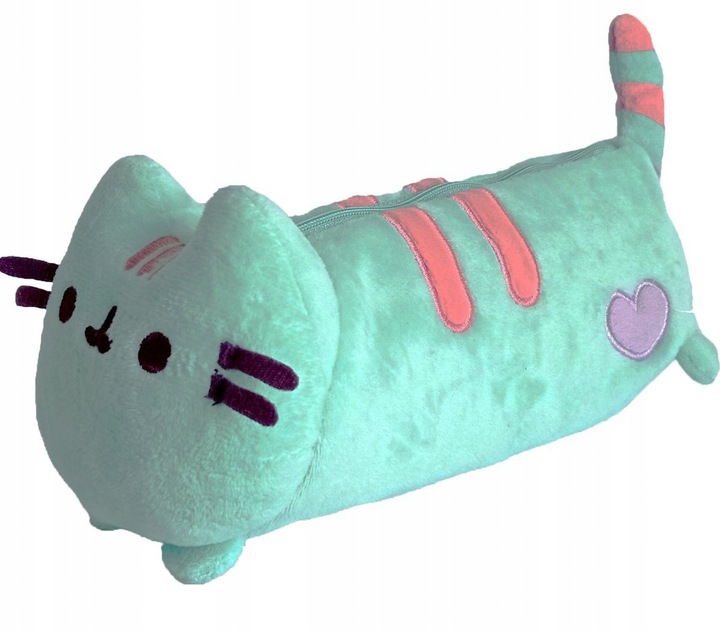 Piórnik PUSHEEN pluszowy tuba St.Right PASTEL Kot Kotek PUSZIN