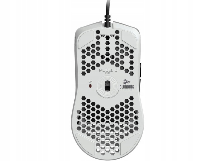 MYSZ GLORIOUS PC GAMING RACE MODEL 0, BIAŁA MATT