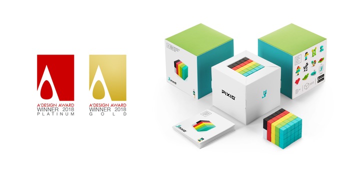 KLOCKI MAGNETYCZNE PIXIO 16 YELLOW COLOR ŻÓŁTE