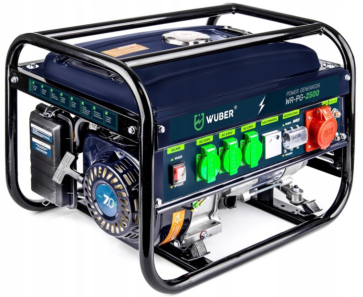 AGREGAT PRĄDOTWÓRCZY GENERATOR PRĄDU 6,5KM 2500W AVR