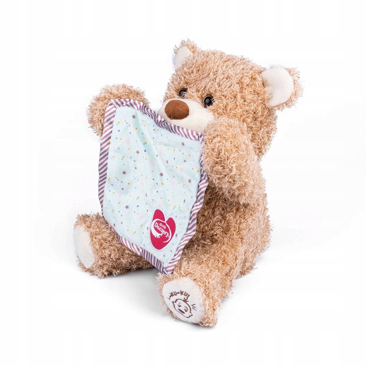 Interaktywna Maskotka, pluszak Miś A Kuku dla dzieci 18m+, Dumel