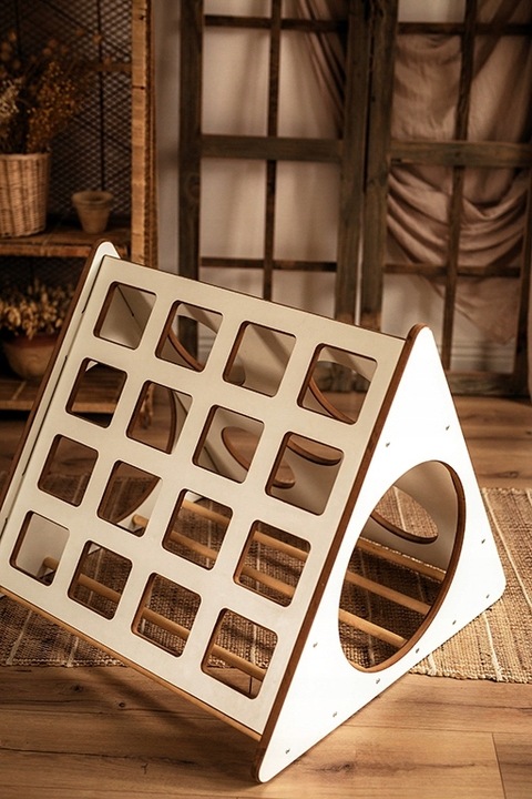 Trójkąt wspinaczkowy dla dzieci drewniany GUGI Certyfikowany