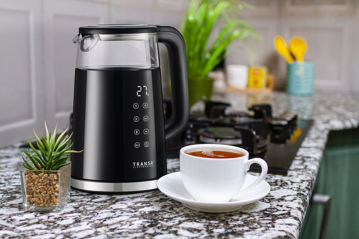 Czajnik elektryczny z REGULACJĄ TEMPERATURY DOTYKOWY PANEL LCD 1,7 L 2200 W