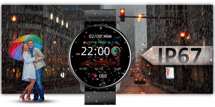 SMARTWATCH MĘSKI ZEGAREK GRAVITY +GRAWER SMS POLSKIE MENU MODNY