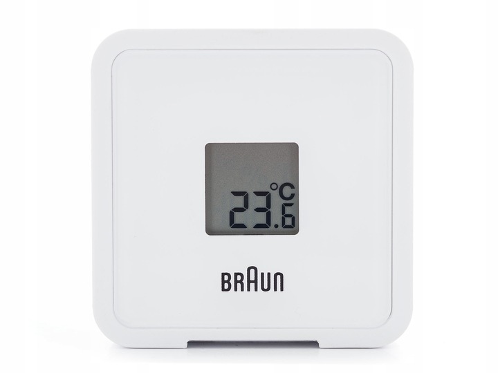 BUDZIK BRAUN BC13WP-DCF ALARM DRZEMKA TERMOMETR