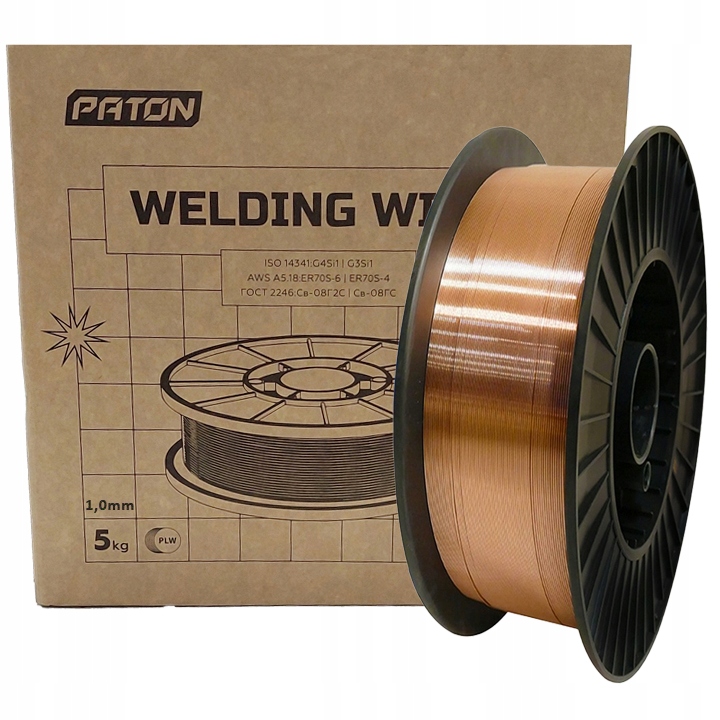 Drut Spawalniczy 1,0mm 5kg SG3 G4Si1 Do Migomatu Spawarka MIG MAG PATON