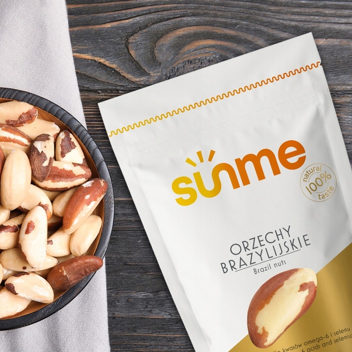 ORZECHY BRAZYLIJSKIE 500g Kruszone Świeże ORZECH BRAZYLIJSKI POŁÓWKI jakość