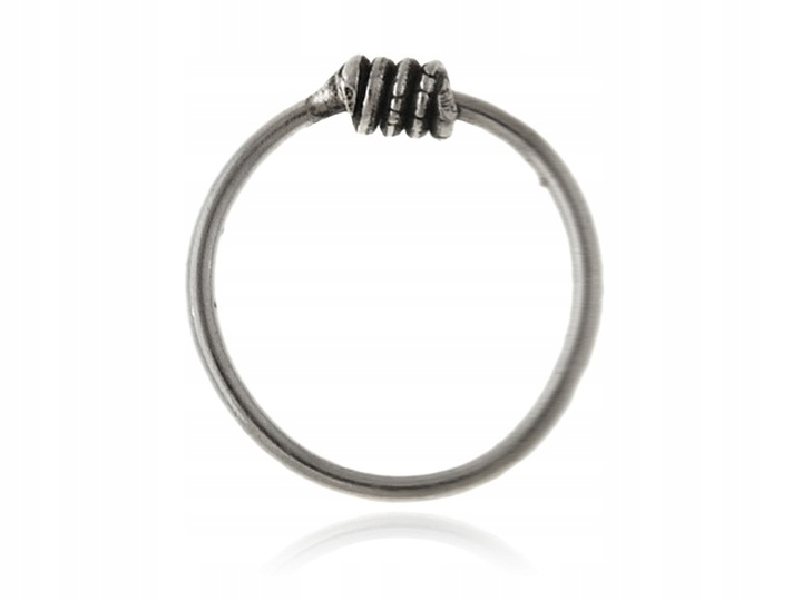 Kolczyk srebrny na chrząstkę małżowiny kn151