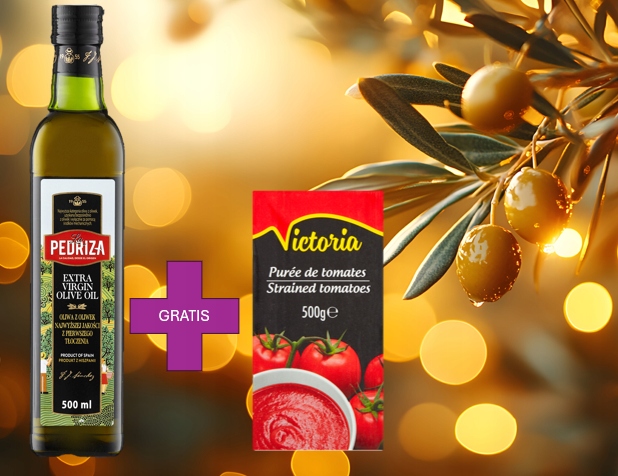 La Pedriza Oliwa Extra Virgin 500ml GRATIS Passata pomidorowa 500g