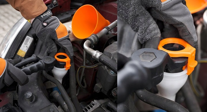 NEO LEJEK SAMOCHODOWY UNIWERSALNY 125MM UCHWYT MONTAŻOWY DO PALIWA PŁYNU