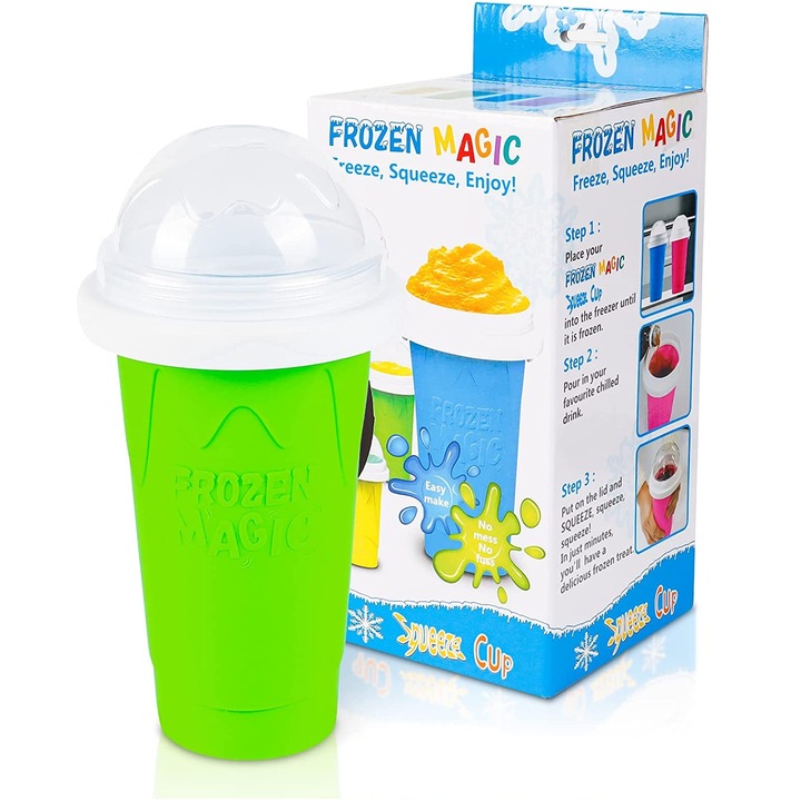 Kubek do Lodów Granity Sorbetów Slushy Koktajli Mrożonych KOLORY