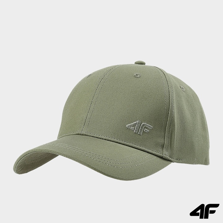 Czapka z Daszkiem 4F Bejsbolówka Bawełna Regulowana Limitowana SS24