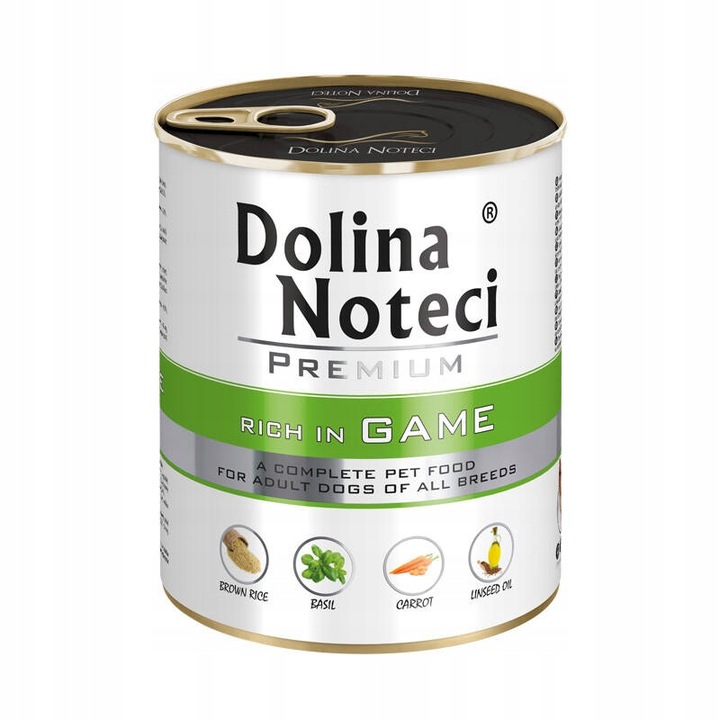 DOLINA NOTECI PREMIUM MIX SMAKÓW KARMA MOKRA PSA PSÓW 800g x 12 SZTUK