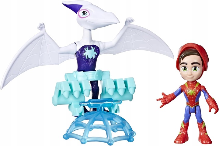 SPIDEY I SUPER KUMPLE ZESTAW FIGUREK SPIDEY I DINOZAUR GHOSTASAURUS DODATKI