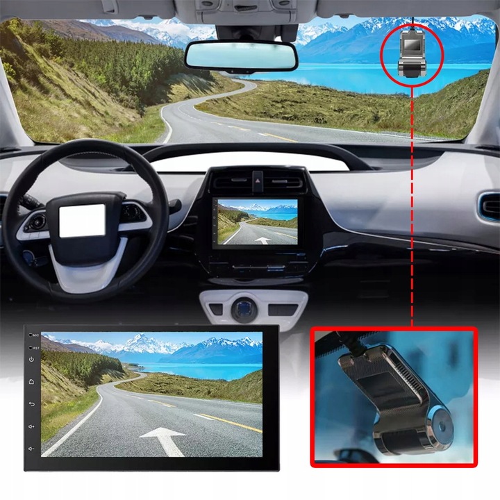 REJESTRATOR JAZDY KAMERA ANDROID DVR HD WIDEO ADAS