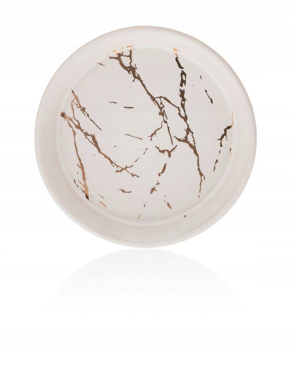 Komplet łazienkowy Lua White zestaw 3 el pojemnik dozownik mydelniczka GLAM