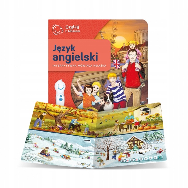 Czytaj Z Albikiem JĘZYK ANGIELSKI Zestaw z mówiącym piórem