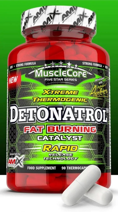 TERMOGENIK MOCNY SPALACZ TŁUSZCZU Fat Burner Amix Detonatrol na odchudzanie