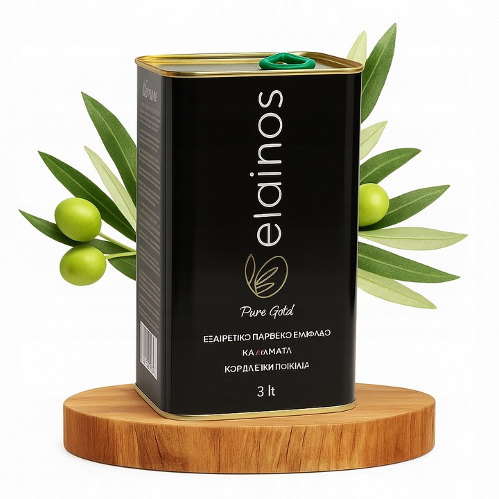 Nagradzana GRECKA Oliwa z Oliwek Extra Virgin 3L - ZBIÓR 2024/25 1 w POLSCE