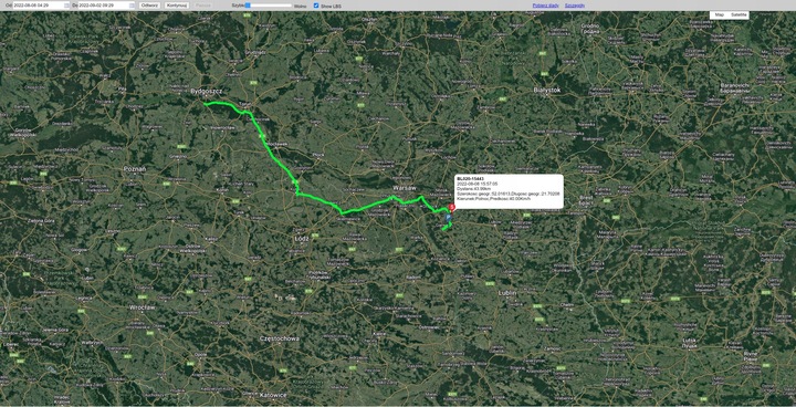 Lokalizator GPS GSM BL012 TRACKER PODSŁUCH osób teczek bagażu APKA BLOW