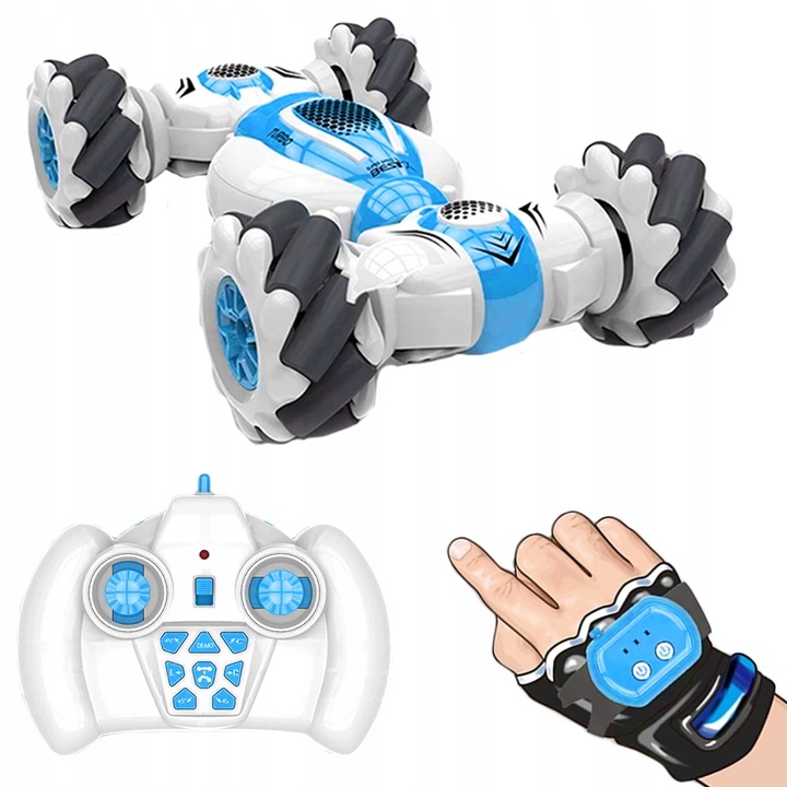 Samochód RC 4x4 drift auto zdalnie sterowane LED pilot gesty kaskaderskie