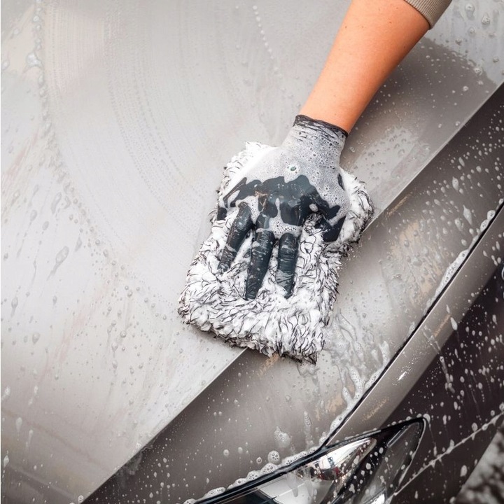 K2 WASH PAD PRO gąbka do mycia auta samochodu z mikrofibrą delikatna