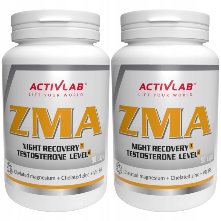 ACTIVLAB ZMA 180 KAPS MAGNEZ CYNK WITAMINA B6 SEN