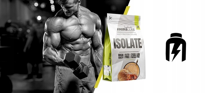 Izolat Białka BIAŁKO 700 g wpi Whey Protein Isolate Słony Karmel HIRO
