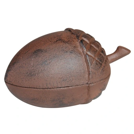 Schowek na klucze ŻOŁĄDŹ skrytka Dekoracja do domu ogrodu żeliwna figurka