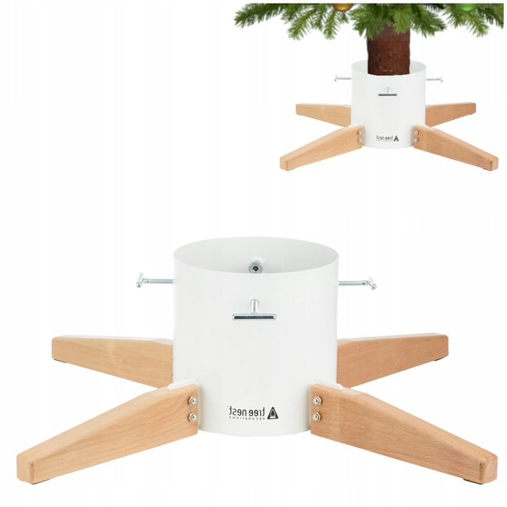 Stojak pod choinkę z pojemnikiem na wodę 3,2l duży na drzewko choinkowy