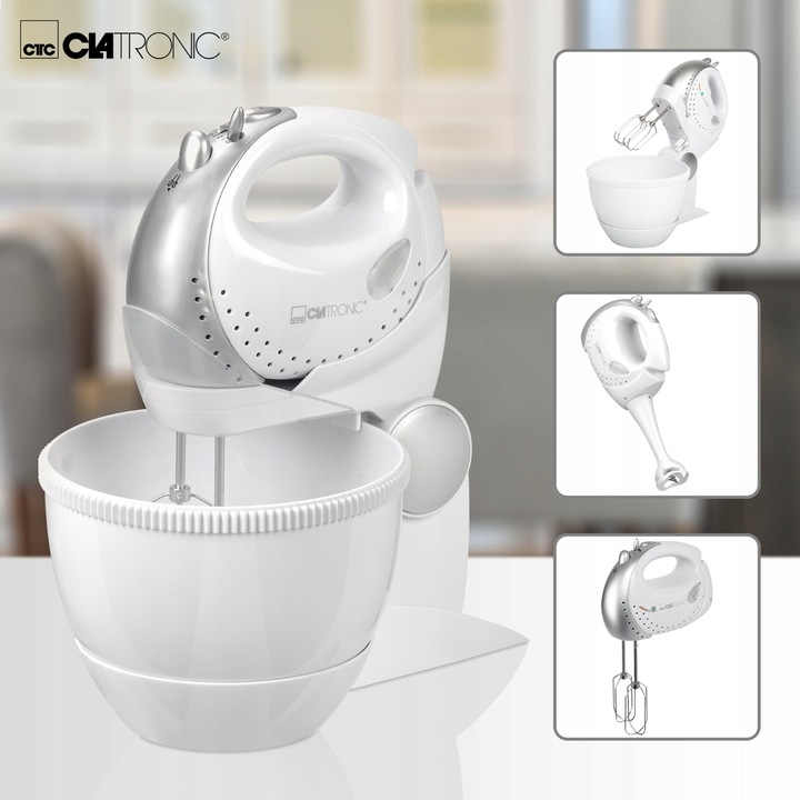 2w1 BLENDER MIKSER ROBOT KUCHENNY RĘCZNY Z MISĄ 250W