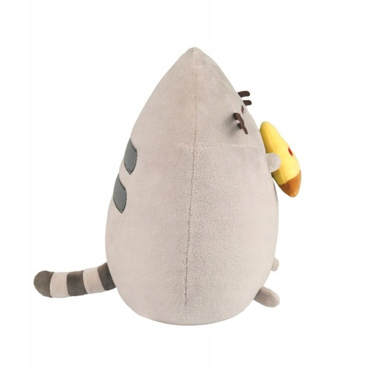 MASKOTKA PUSHEEN DLA DZIECKA Z PIZZĄ W ŁAPKACH 24cm PLUSZOWA PRZYTULANKA