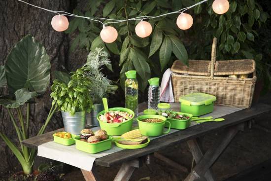 Butelka plastikowa Curver 750 bezbarwna na napoje z bidonem duża pojemność