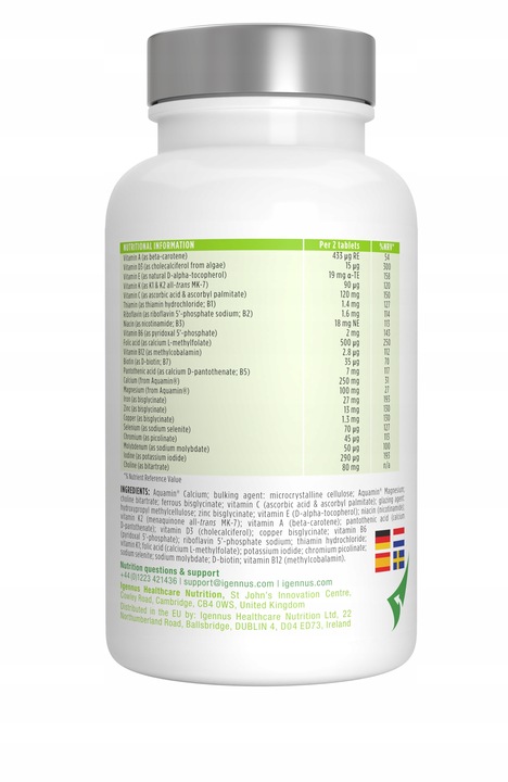 Kompleks witamin DLA KOBIET w CIĄŻY karmiących WAPŃ witamina C KWAS FOLIOWY