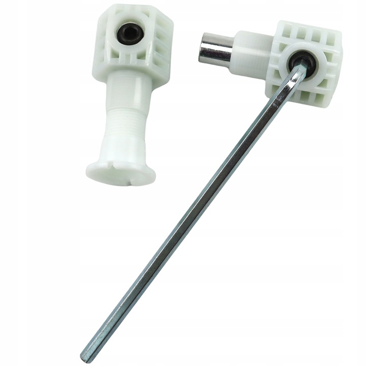 Zestaw mocowań ukrytego montażu do misek WC i bidetów wiszących - KOMPLET