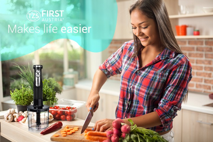 Blender Rozdrabniacz Trzepaczka 3w1 First Austria