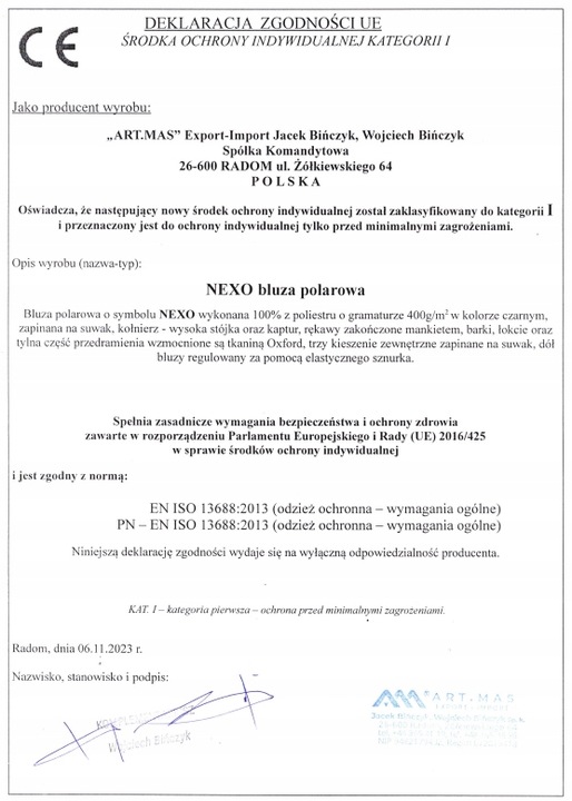 Polar roboczy męski z kapturem Bluza polarowa Rozpinana CIEPŁY GRUBY r.2XL