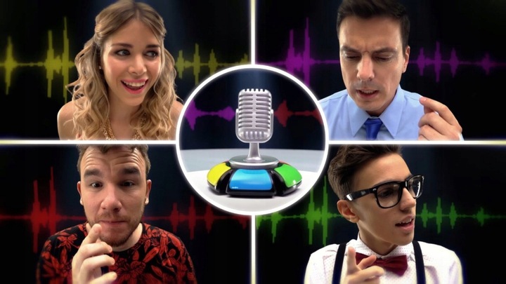 DUMEL gra towarzyska NAME IT Mikrofon wersja PL