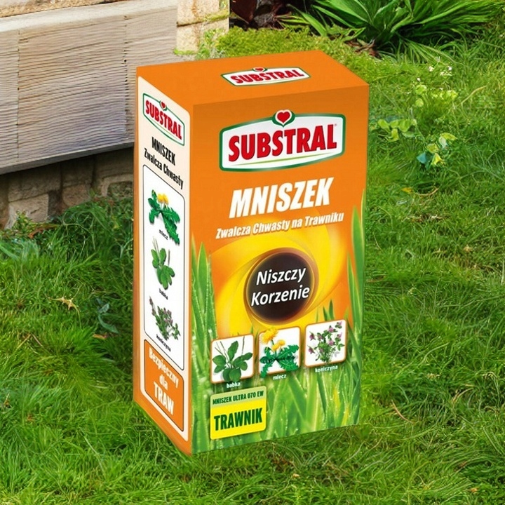 ŚRODEK NA CHWASTY W TRAWNIKU MNISZEK ULTRA 500 ml