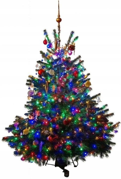 LAMPKI CHOINKOWE 500 LED MULTIKOLOR ŚWIĄTECZNE WEWNĘTRZNE ZEWNĘTRZNE