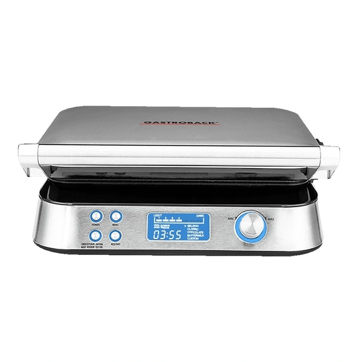 GOFROWNICA NA 2 GOFRY STALOWA Gastroback 42424 LCD