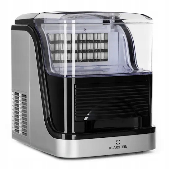 Kostkarka do lodu Klarstein Kristall Krystaliczny Przeźroczysty lód 15kg/24